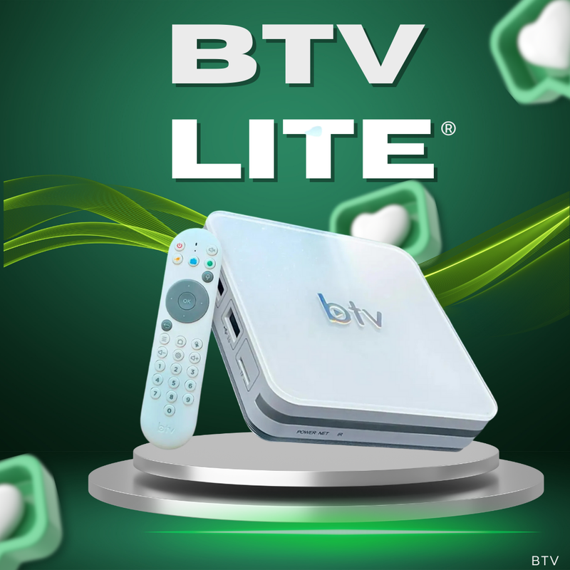 APENAS HOJE- BTV LITE® - 4K 16GB  Wi-Fi  (Promoção Limitada)