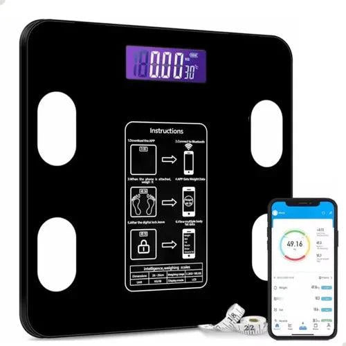 Balança Corporal Bioimpedância Digital Bluetooth  até 180kg