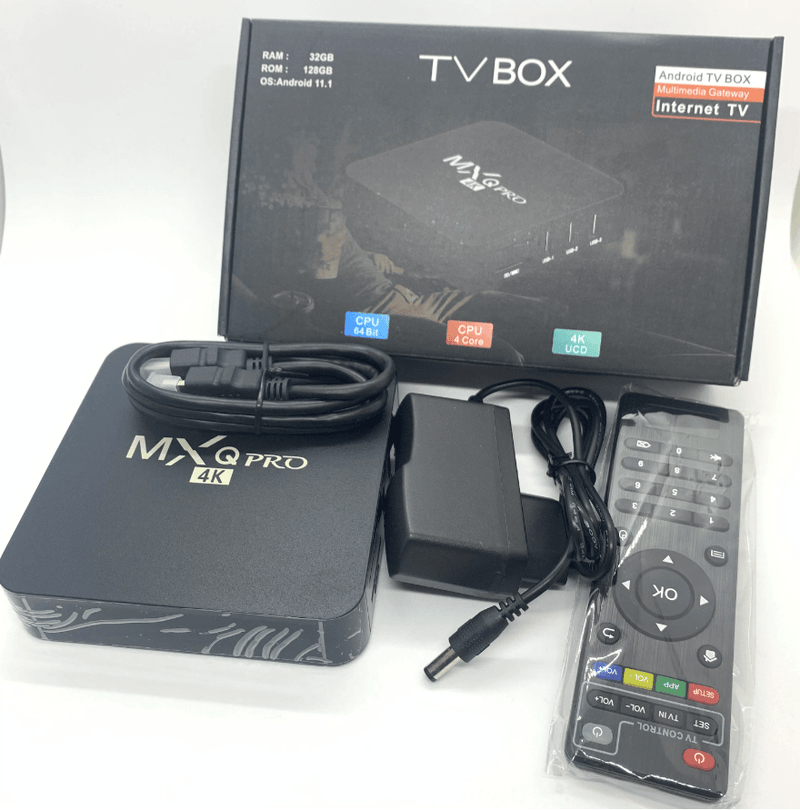 TV BOX  MXQ PRO 4K 5G Original  8GB de RAM Android 13.0